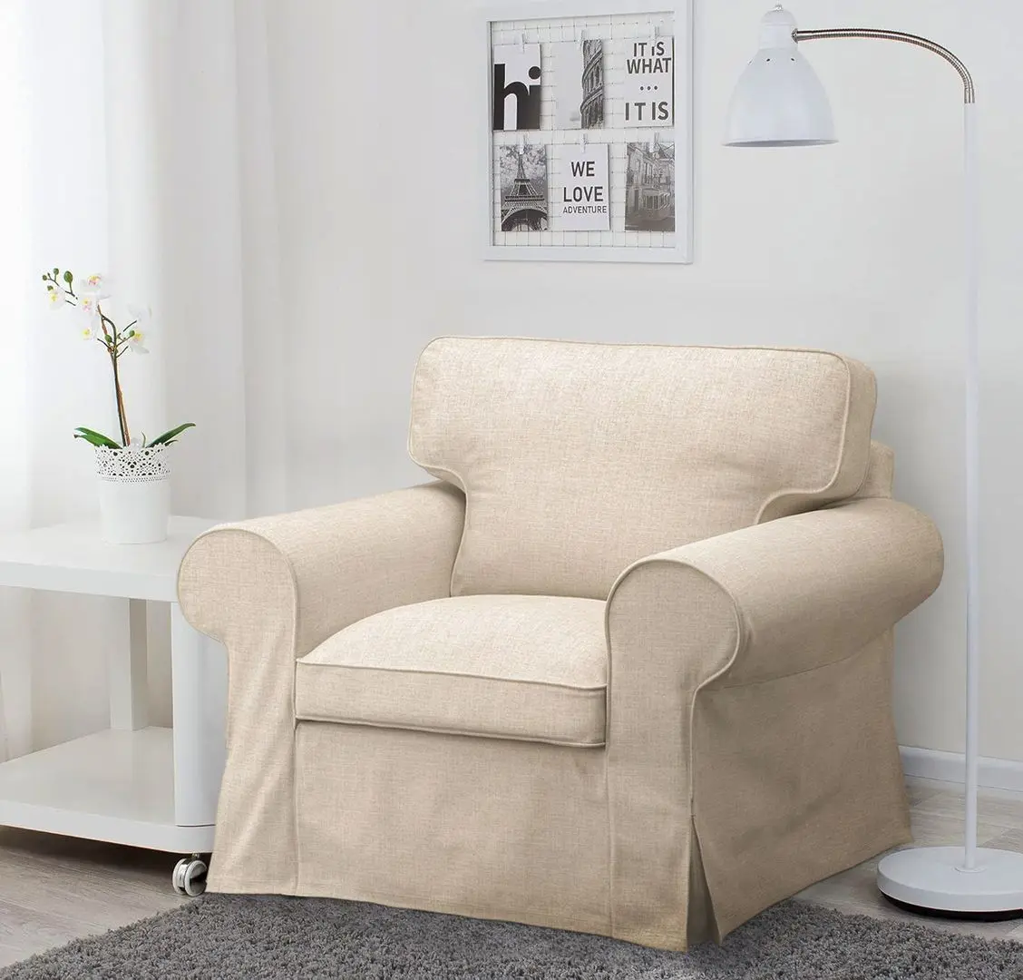 Fotoliu Ikea Ektorp/Kilanda (Bej Deschis)