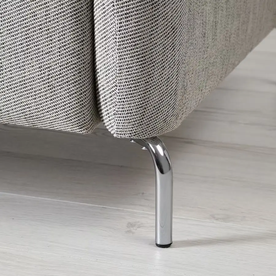 Кресло Ikea Fammarp/Viarp (Бежево-коричневый/Металл) - 6