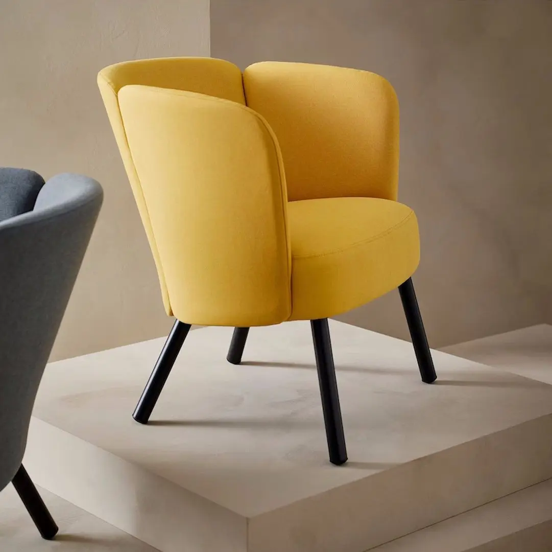 Fotoliu Ikea Herrakra/Diserod (Galben Inchis)