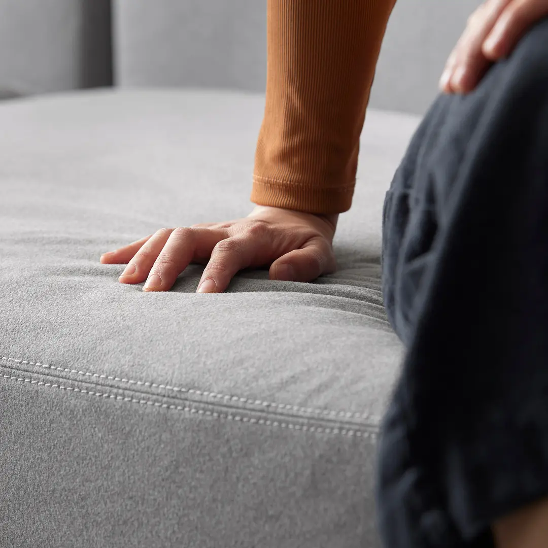 Кресло Ikea Jattebo/Tonerud место для хранения (Серый) - 4