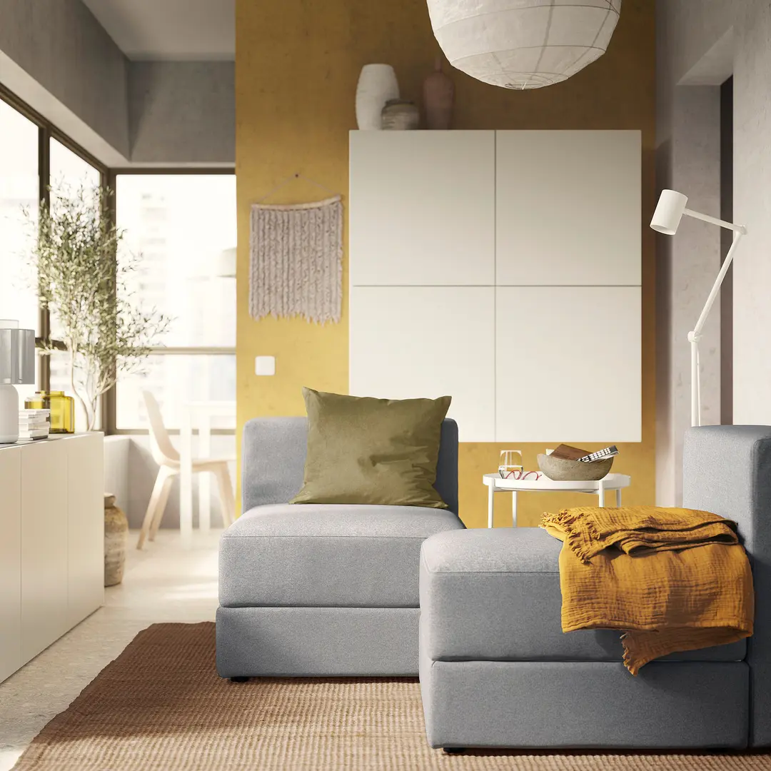 Кресло Ikea Jattebo/Tonerud место для хранения (Серый) - 6