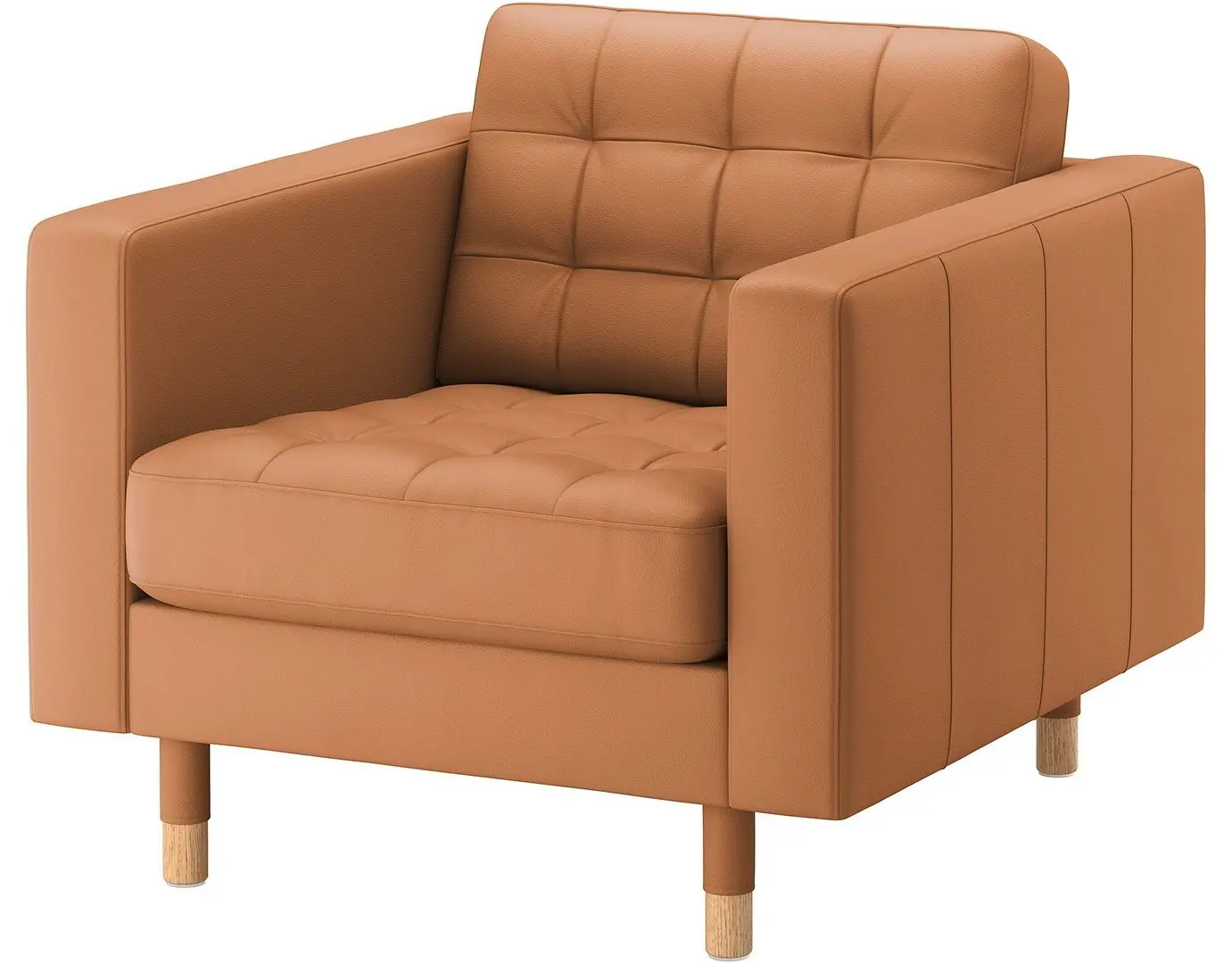 Fotoliu Ikea Landkrona (Grann/Bomstad Maro-Auriu/Lemn)