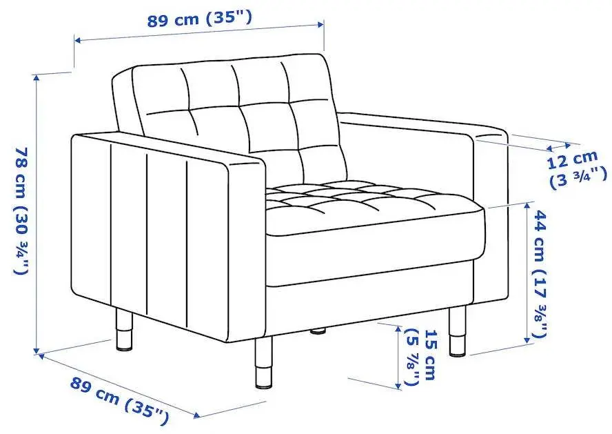 Fotoliu Ikea Landskrona/Gunnared (Verde deschis/Lemn)