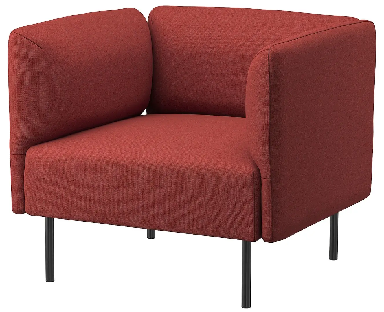 Fotoliu Ikea Lillehem/Gunnared (Maro-rosu)