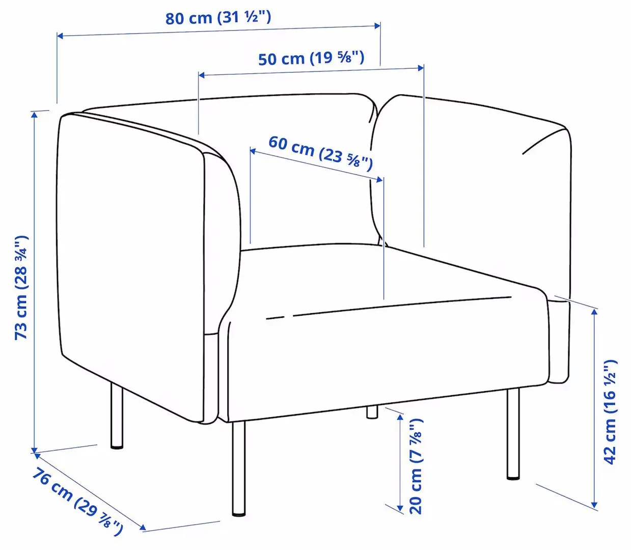 Fotoliu Ikea Lillehem/Gunnared (Maro-Rosu/Lemn)