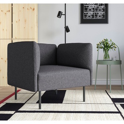 Fotoliu Ikea Lillehem/Gunnared (Gri inchis)