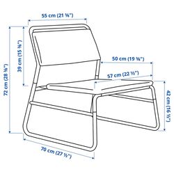 Fotoliu Ikea Linneback (Orrsta Gri) Thumb