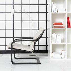 Fotoliu Ikea Poang/Katorp (Black/Natural//Bej) Thumb