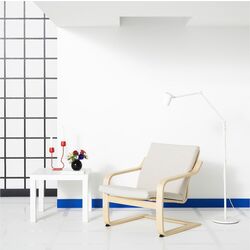 Fotoliu Ikea Poang/Katorp (Natural/Bej)