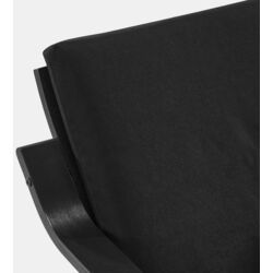 Fotoliu Ikea Poang/Vissle (Negru) Thumb