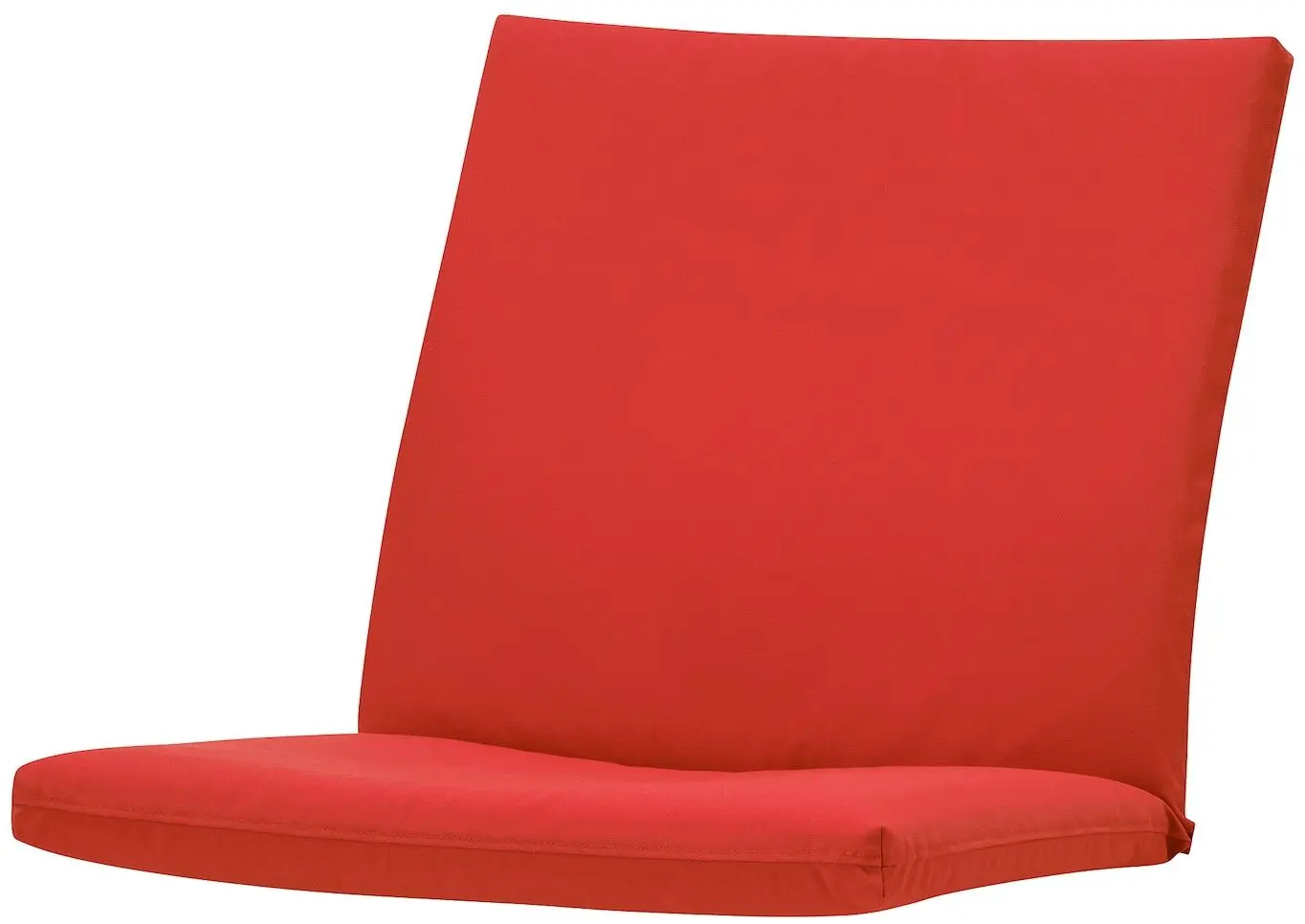 Fotoliu Ikea Poang/Vissle (Negru/Rosu)