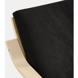 Fotoliu Ikea Poang/Vissle (Natural/Bej/Negru) Thumb