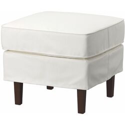 Fotoliu Ikea Rocksjon/Blekinge cu puf (Alb) Thumb