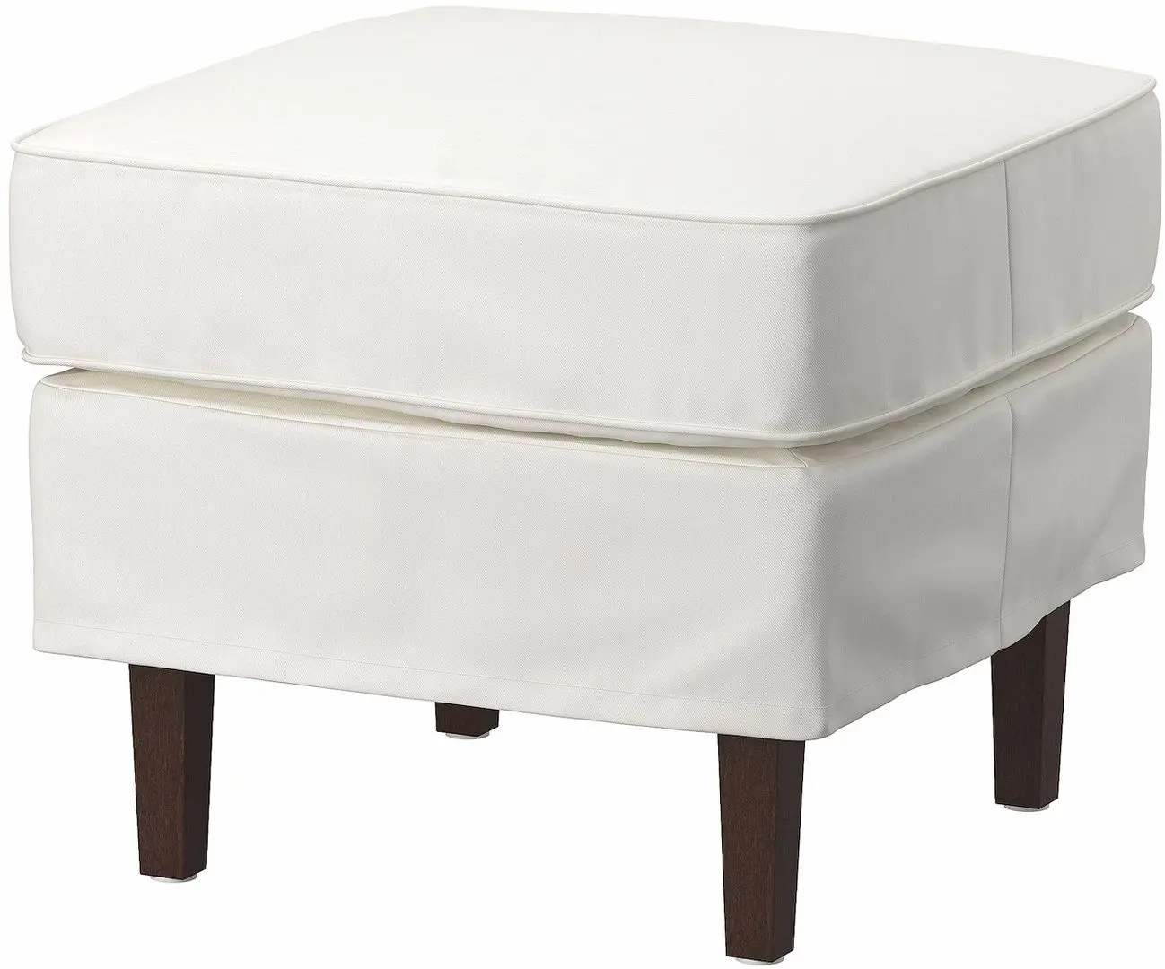 Fotoliu Ikea Rocksjon/Blekinge cu puf (Alb)