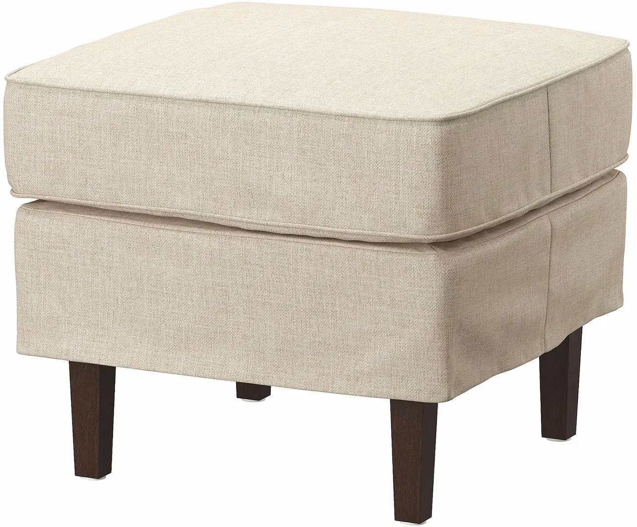 Fotoliu Ikea Rocksjon/Kilanda cu puf (Bej Deschis)