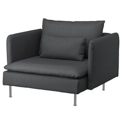 Кресло Ikea Soderhamn (Фридтуна Темно-серая)