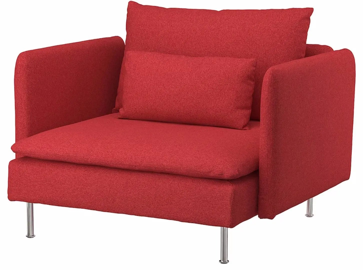 Fotoliu Ikea Soderhamn/Tonerud (Rosu)