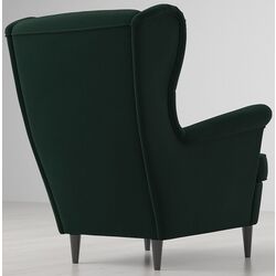 Fotoliu Ikea Strandmon/Djuparp (Verde inchis) Thumb