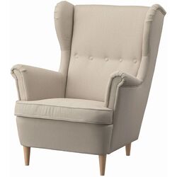 Fotoliu Ikea Strandmon (Kelinge Bej)