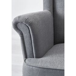 Fotoliu Ikea Strandmon (Nordvalla Gri Inchis) Thumb