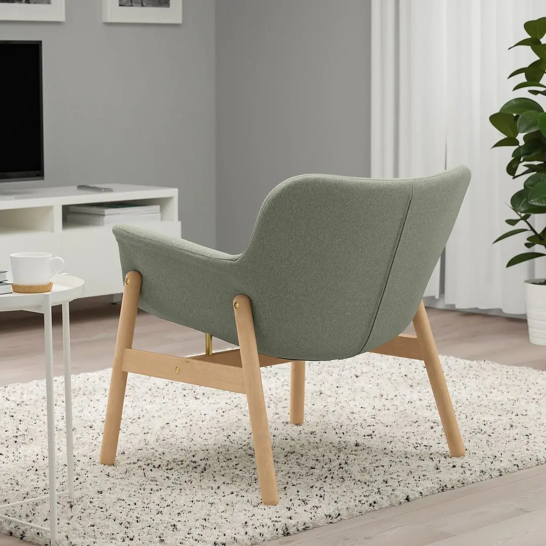 Fotoliu Ikea Vedbo (Gunnared Verde Deschis)