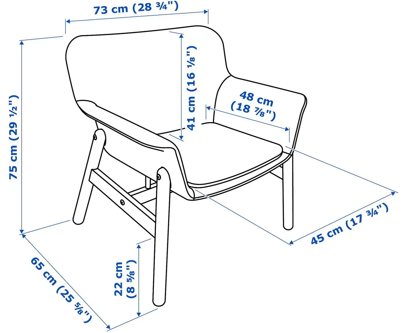 Fotoliu Ikea Vedbo (Gunnared Verde Deschis)