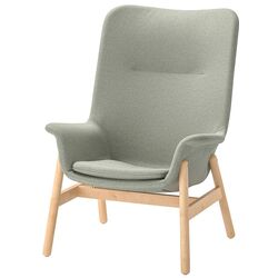 Fotoliu Ikea Vedbo spatar inalt (Gunnared Verde Deschis)