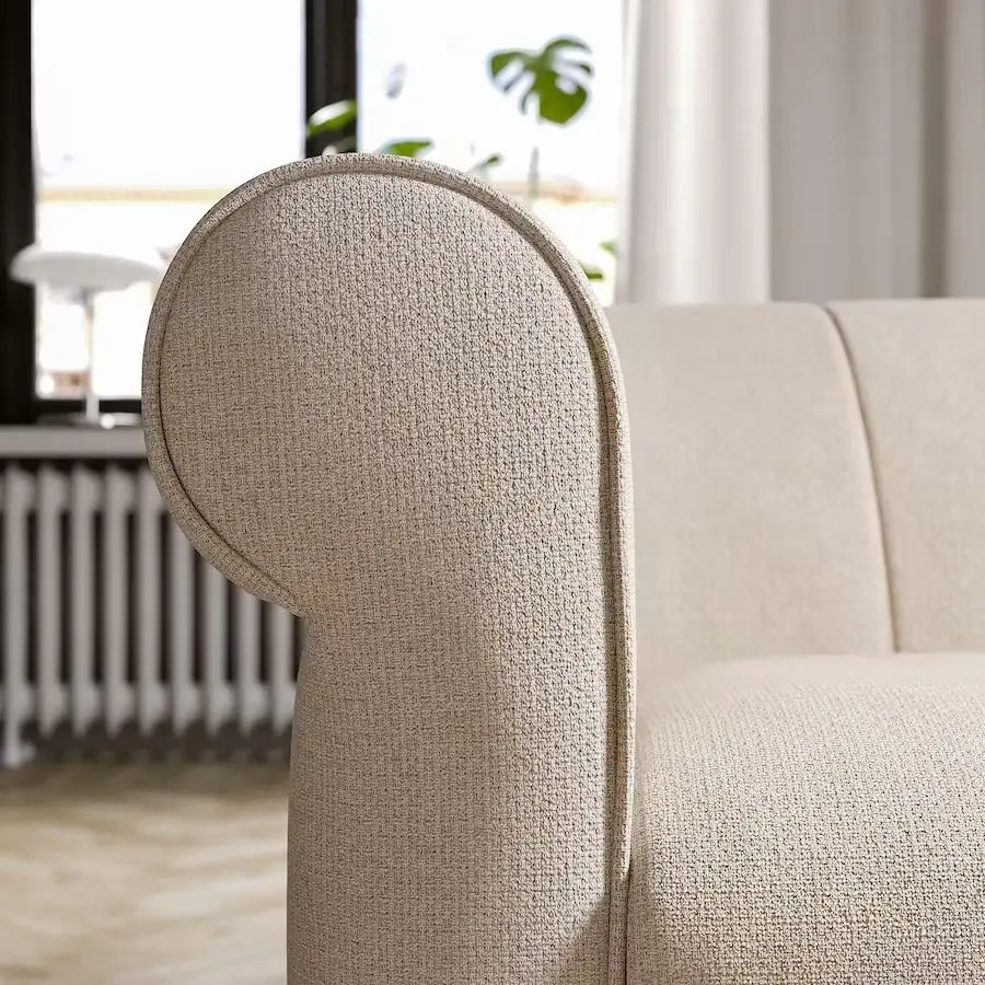 Fotoliu Ikea Viskafors 1.5-locuri (Lejde Bej Deschis/Mesteacan)