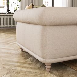 Fotoliu Ikea Viskafors 1.5-locuri (Lejde Bej Deschis/Mesteacan) Thumb