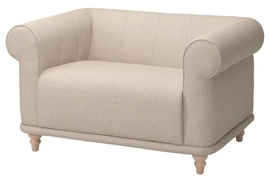 Fotoliu Ikea Viskafors 1.5-locuri (Lejde Bej Deschis/Mesteacan)