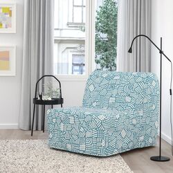 Кресло раскладное Ikea Lycksele Lovas (Тустад Разноцветный) Thumb