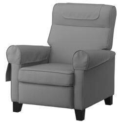 Fotoliu-recliner Ikea Muren/Remmarn (Gri)