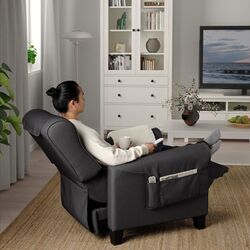 Fotoliu recliner Ikea Muren (Remmarn Gri inchis) Thumb