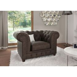 Fotoliu Inspira Furniture Cambridge Riviera 26 (Brown) Thumb
