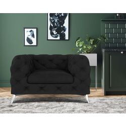 Fotoliu Inspira Furniture Chelsea Riviera 100 (Black)