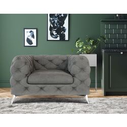Fotoliu Inspira Furniture Chelsea Riviera 91 (Grey)