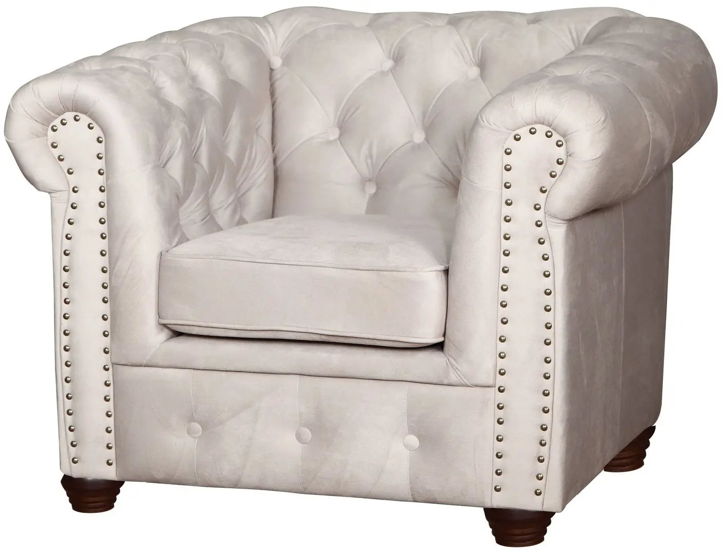 Fotoliu Inspira Furniture Oxford with Casters/York Amore 31 (Grey)