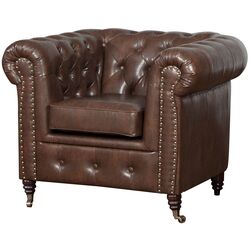 Кресло Inspira Furniture Oxford with Casters/Classic MG 20 (Brown) Thumb