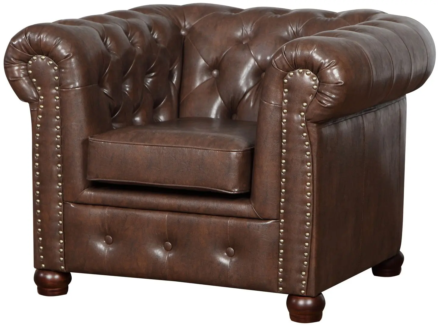 Кресло Inspira Furniture Oxford with Casters/Classic MG 20 (Brown)