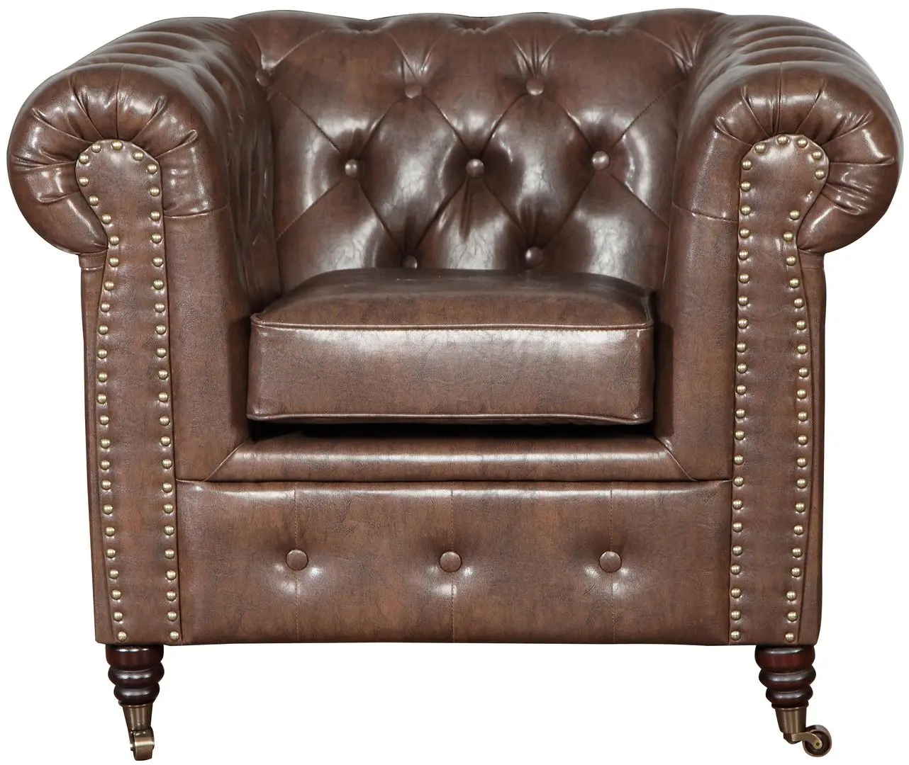 Кресло Inspira Furniture Oxford with Casters/Classic MG 20 (Brown)