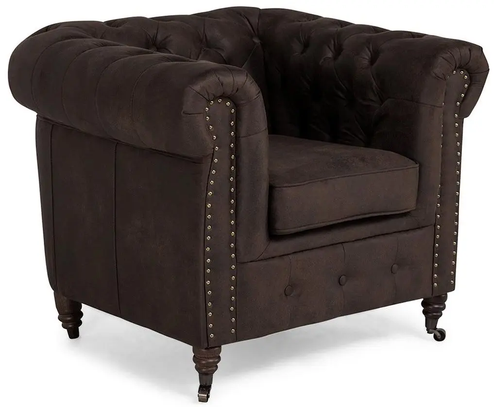 Кресло Inspira Furniture Oxford with Casters Gobi 04 (Brown)