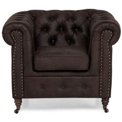 Кресло Inspira Furniture Oxford with Casters Gobi 04 (Brown) Thumb