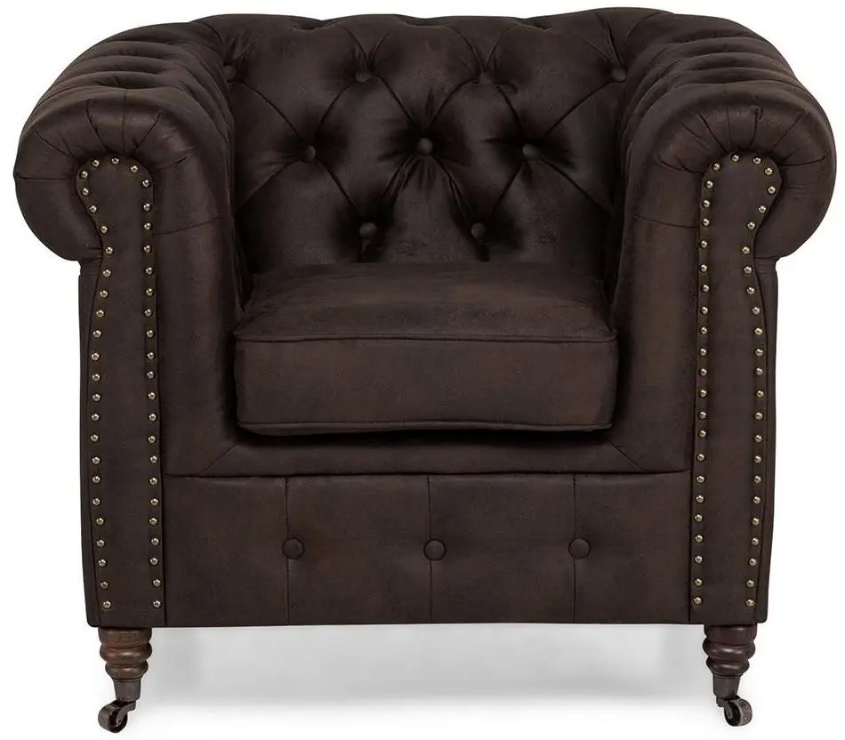 Кресло Inspira Furniture Oxford with Casters Gobi 04 (Brown)