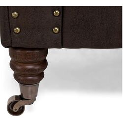 Кресло Inspira Furniture Oxford with Casters Gobi 04 (Brown) Thumb