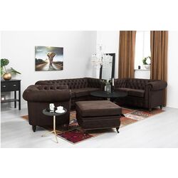 Кресло Inspira Furniture Oxford with Casters Gobi 04 (Brown) Thumb