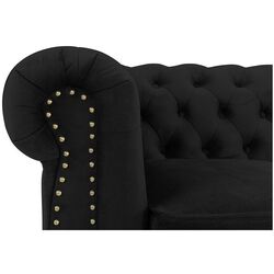 Кресло Inspira Furniture Oxford with Casters Riviera 100 (Black) Thumb