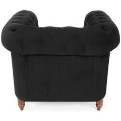 Кресло Inspira Furniture Oxford with Casters Riviera 100 (Black) Thumb