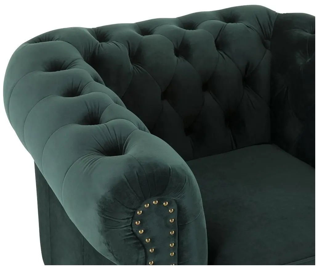 Кресло Inspira Furniture Oxford with Casters Riviera 38 (Dark Green)