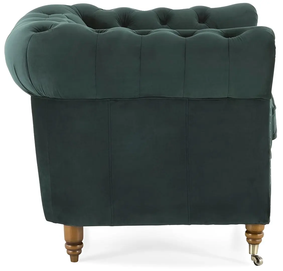 Кресло Inspira Furniture Oxford with Casters Riviera 38 (Dark Green)