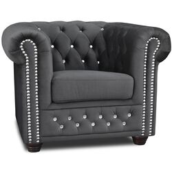 Fotoliu Inspira Furniture York Blink Amore 104 (Gray) Thumb